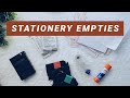 Stationery Empties | January to June 2022