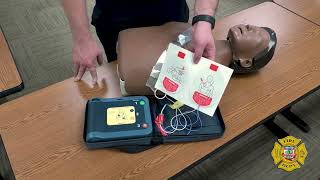 How to use an AED (Automated External Defibrillator)