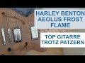 [test] Harley Benton Aeolus Frost Flame - Top Gitarre trotz Patzern (die man hätte vermeiden können)