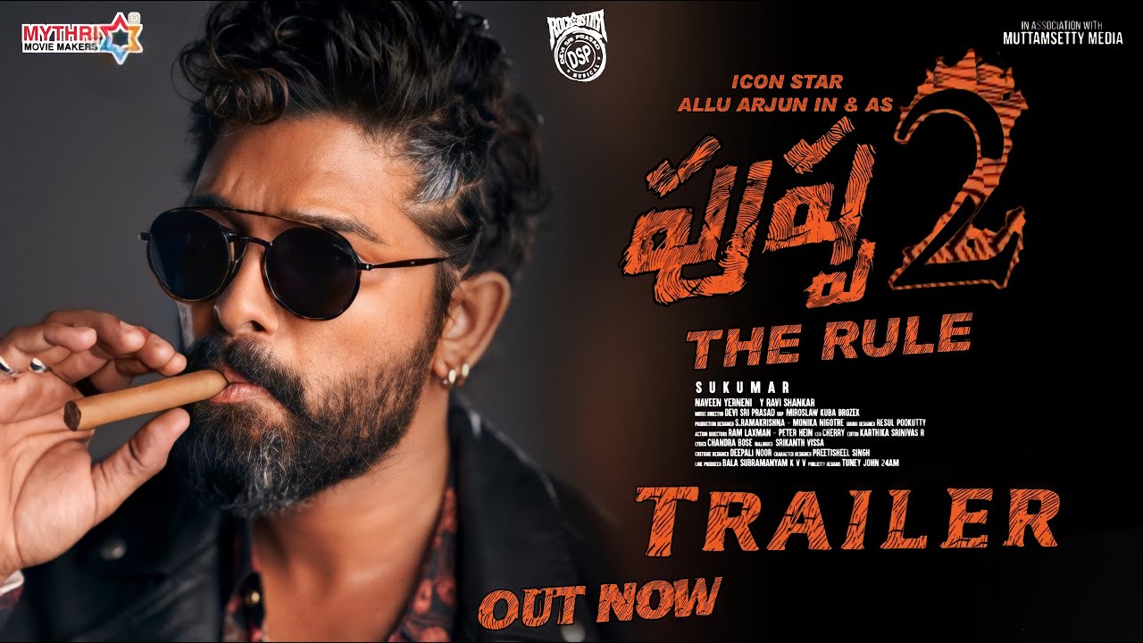 PUSHPA 2 THE RULE - ALLU ARJUN INTRO FIRST LOOK TEASER|PUSHPA 2 ...