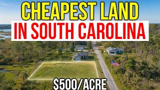 10 Most Affordable Places to Buy Land in South Carolina in 2026