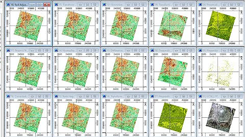 Vegetation Index in SAGA GIS
