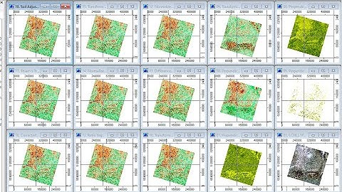 Vegetation Index in SAGA GIS