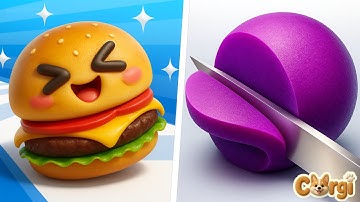 Food Run VS ASMR Slicing - All Levels Satisfying Walkthrough Gameplay