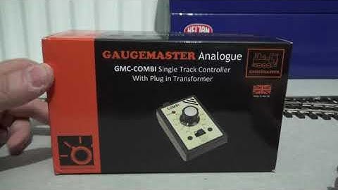 Gaugemaster Combi DC Single Track Train Controller