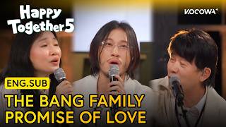 Bang Ye Dam and His Parents Sing Together on TV for the First Time | Happy Together 5 EP1 | KOCOWA 