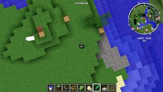 top down minecraft