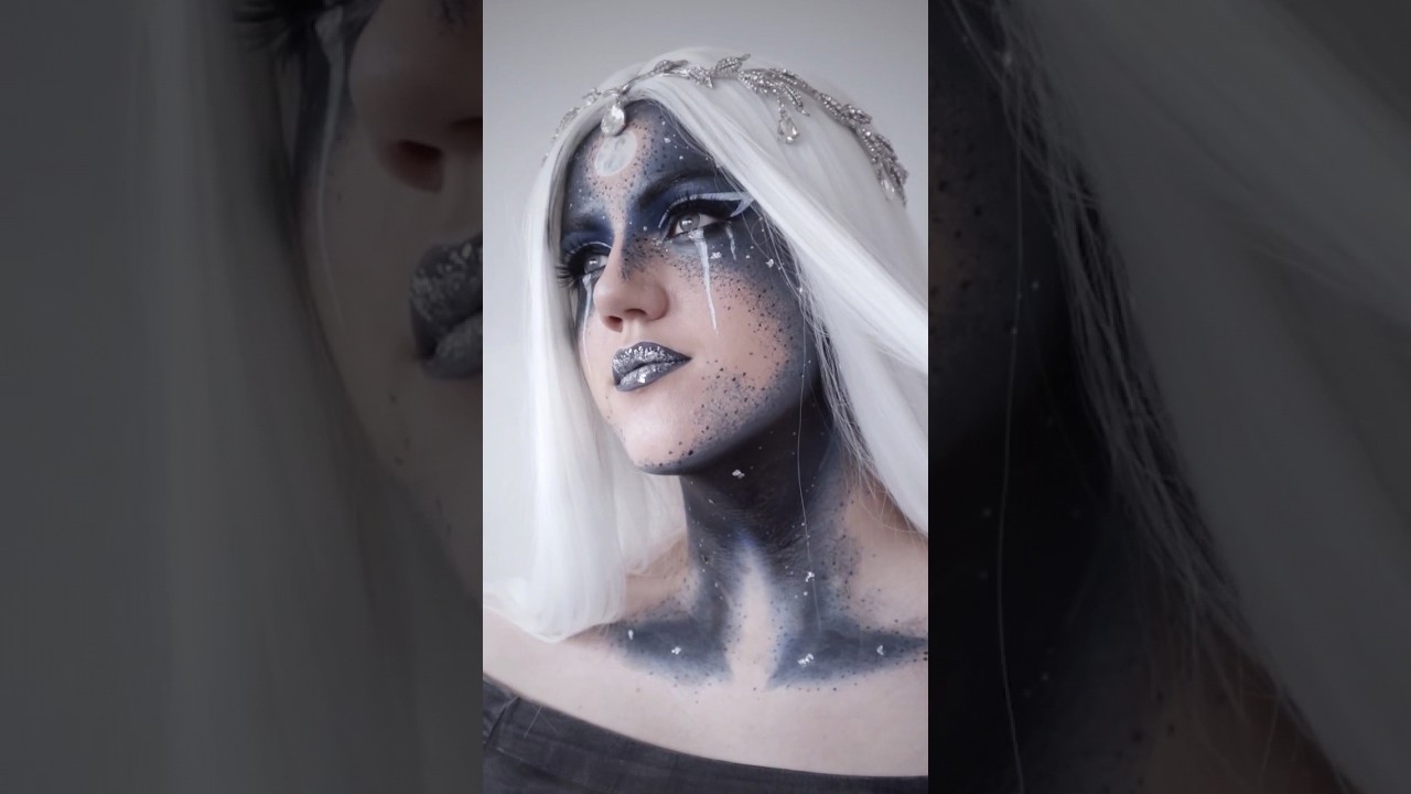 Creating a Celestial Witch: Watch my Magical Makeup Process! ✨🌙  