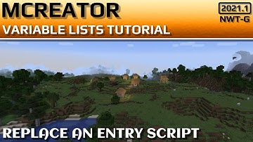 MCreator 2021.1: Variable Lists - Replace Entry | Part 4