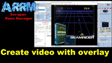 ARRM : Creates video with overlay
