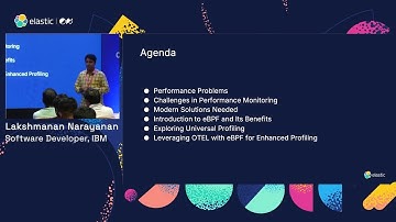ElasticSearch Universal Profiling with eBPF: Unlocking Deep Insights by Lakshmanan Narayanan, IBM