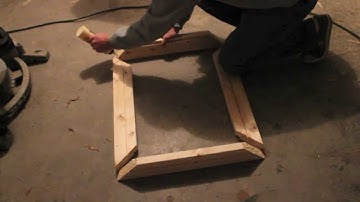 How to make a small wooden picture frame.