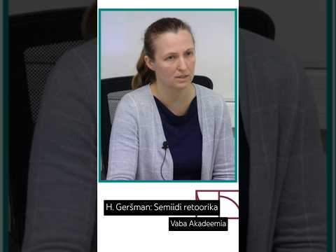 Helen Geršman: Semiidi retoorika Araabia kõnede näitel (Vaba Akadeemia 24.01.2025)