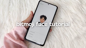 Bitmoji face tutorial | How I make my bitmoji face (step by step) (boy version)