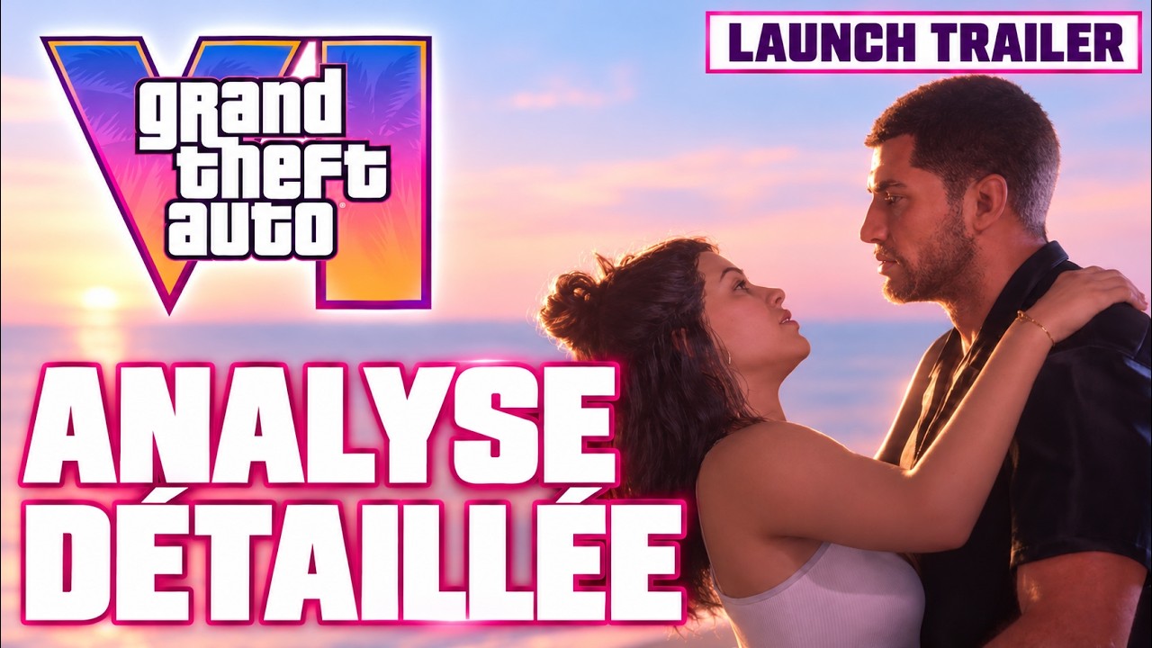 GTA 6 : Analyse détaillée du LAUNCH TRAILER !!