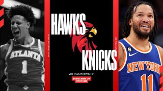 HAWKS VS KNICKS POST GAME LIVE SHOW. WE TALK HAWKS TV Details