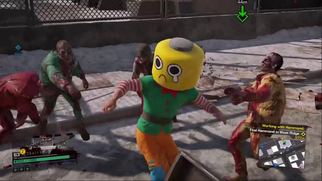Dead rising 4 zero exo suit and zombie guts