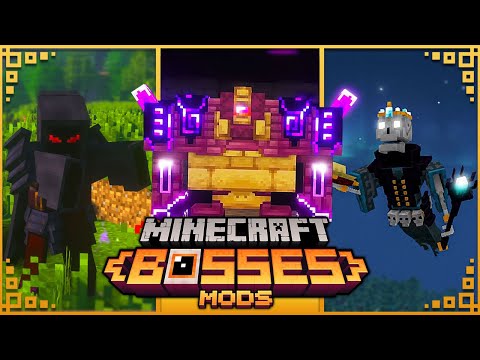 Minecraft  ULTIMATE END BOSSES MOD Showcase! (ENDER BOSSES, ENDER MOBS  MOD, BOSSES MOD) 