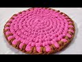 एक पुरानी साड़ी से बनाये गोल पायदान सेफ्टी पिन से paydan banane ka tarika || Doormat ||