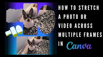 How to Stretch a Photo or Video Across Multiple Frames in Canva