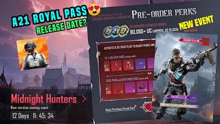 BGMI 4.6 UPDATE ROYAL PASS 🔴 BGMI A21 ROYAL PASS REWARDS RELEASE DATE 🔴A21 RP 1 TO 100 RP REWARDS 3D screenshot 4