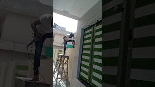 10 Marla Electric Fence System working by Ets in yet society #elecrtic #electricfence #ets #viral