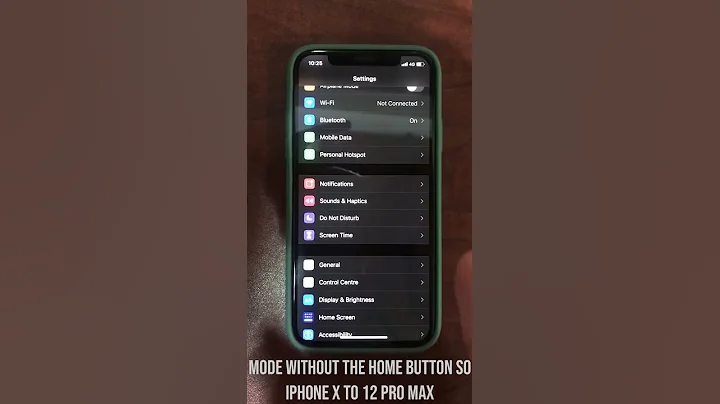 How To Enter One Hand Mode (Reachability) In IPhone