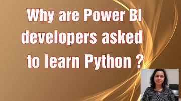 Python for Power BI developers