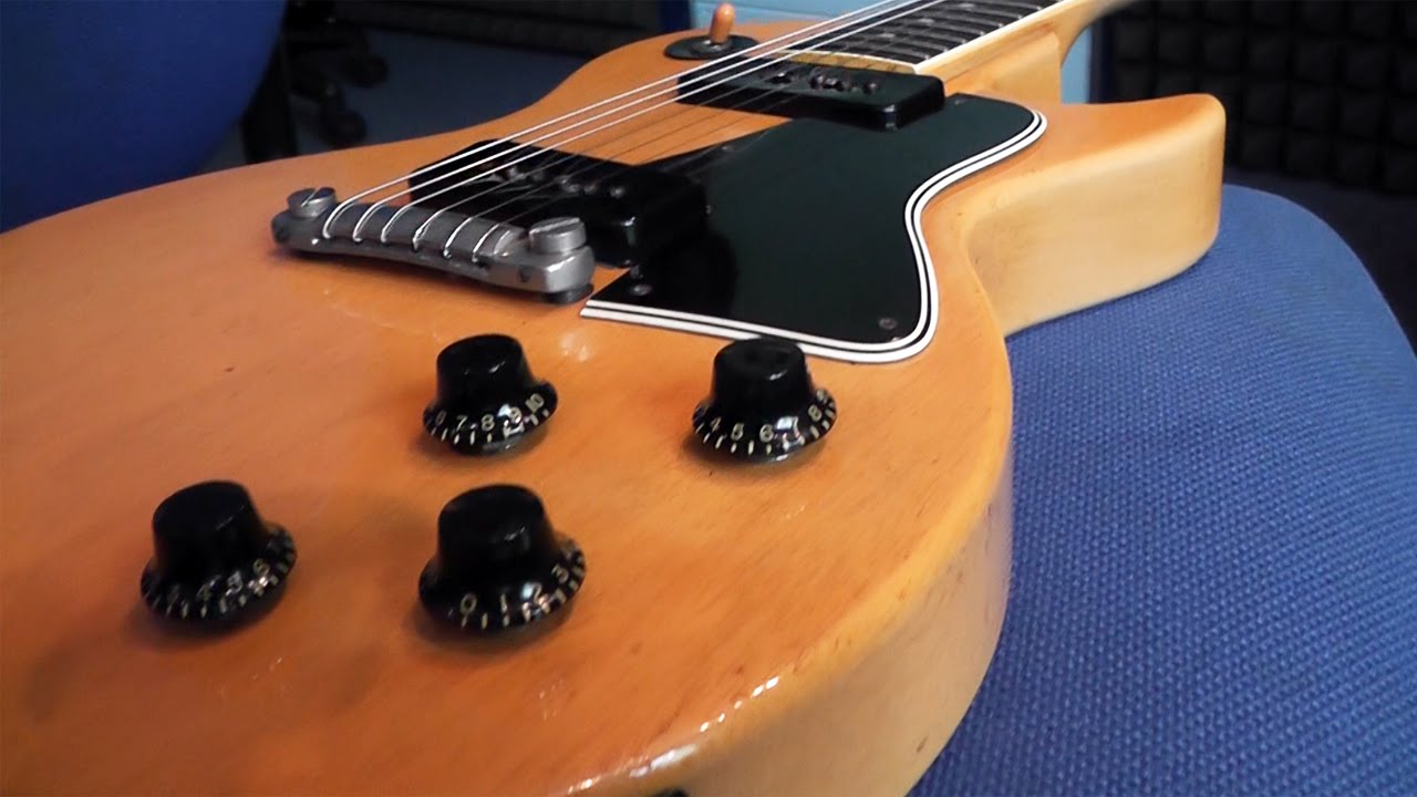 1957 Gibson Les Paul Special Tv Yellow Demo Youtube