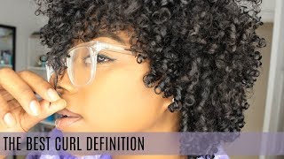 I FINALLY FIGURED IT OUT! The Best Curl Definition | Abby Jahaira