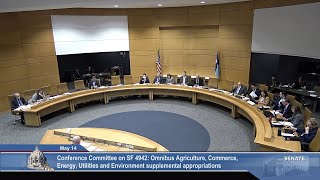 Conference Committee S.F. 4942  Omnibus Ag, Commerce & Energy appropriations  Part 2  05/14/24
