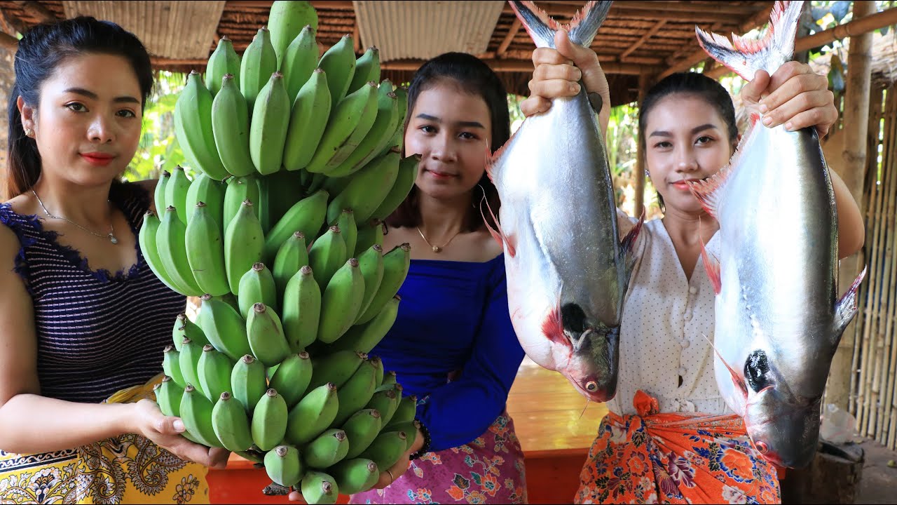 Cooking soup fish with green banana recipe - Natural Life ...