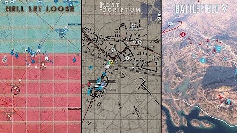 [REALISM COMPARISON] Battlefield 5 vs Hell Let Loose vs Post Scriptum [TEAMWORK]