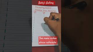 prewriting worksheet ✍️ #activity #preschoollearning #math