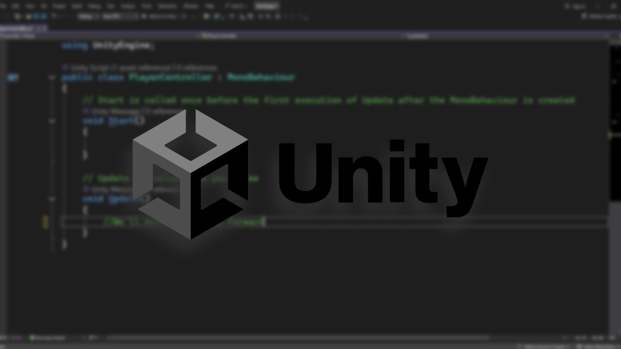 Learning Unity game engine/C# pt1. - YouTube