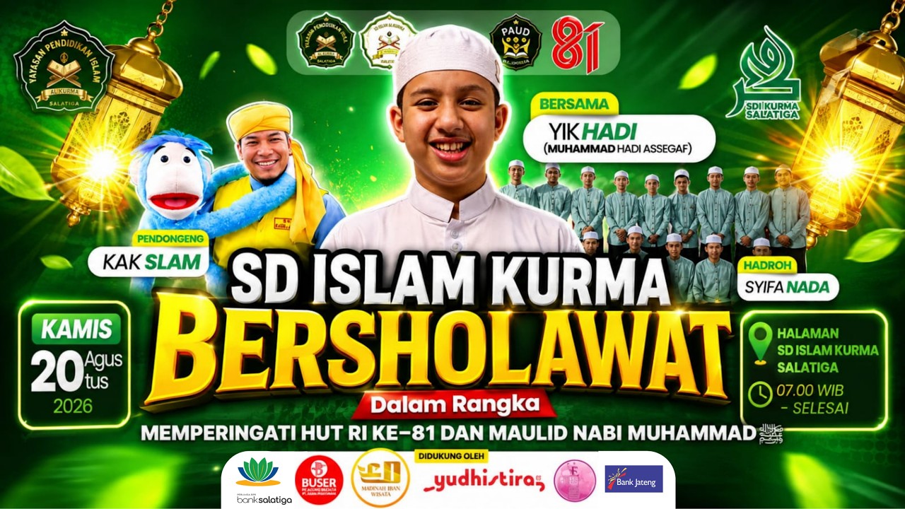 🔴LIVE - SD Islam Kurma Bersholawat | Memperingati HUT RI Ke 81 & Maulid Nabi Muhammad SAW