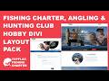 Launch Your Fishing Website in Minutes! 🎣 Premium Divi Fishing Layout (+ FREE Setup)