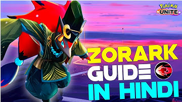 HOW TO USE ZOROARK NIGHT SLASH | ZOROARK BEST TIPS & TRICKS IN HINDI | POKEMON UNITE GUIDES #3