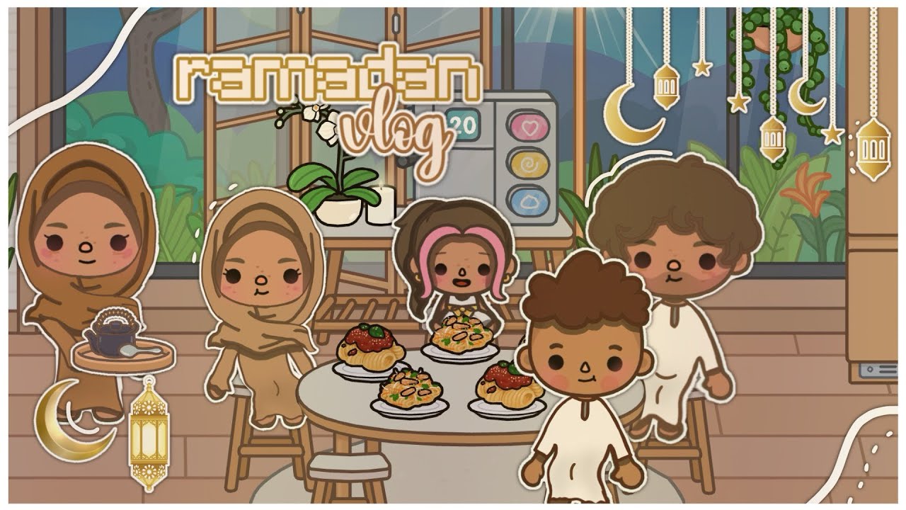 ramadan vlog !! 🕌🌙 | #tocaboca #tocalifeworld #toca #games #ramadan #fyp #trending #viral #funny