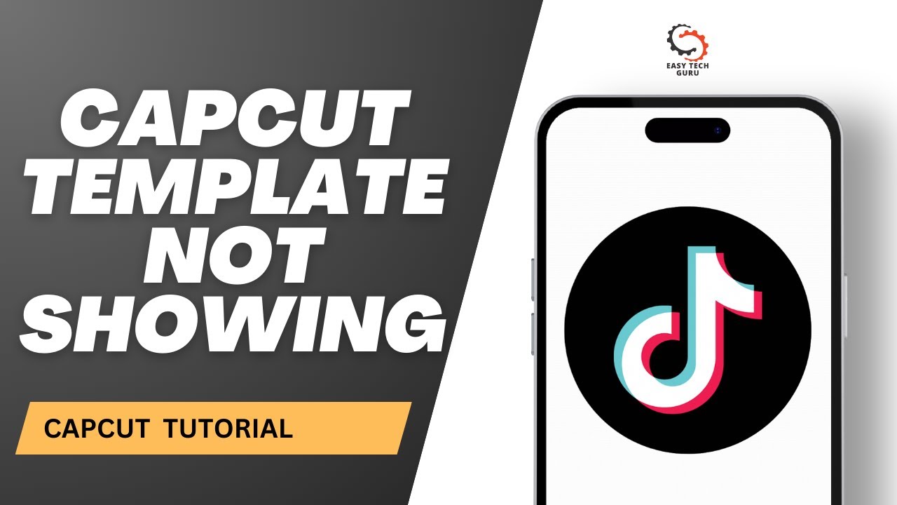 How to Fix The CapCut Template Not Showing In TikTok? YouTube