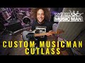 Custom Silver Burst MusicMan Cutlass