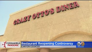 Local Restaurant In Canyon Country Opens For Dine-In Service