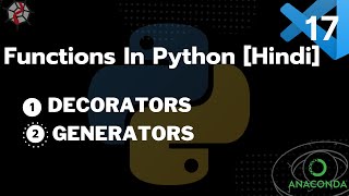 Python Decorators | Generators | Yield | Next | Advantages | Learn Python Programming [Hindi]