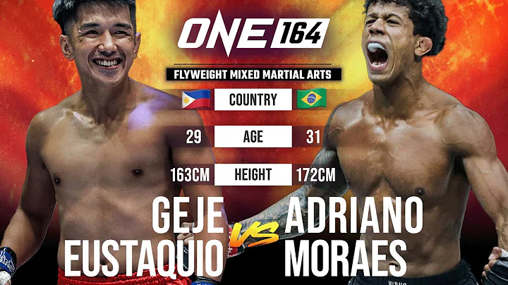 Geje Eustaquio vs. Adriano Moraes II | Full Fight ...