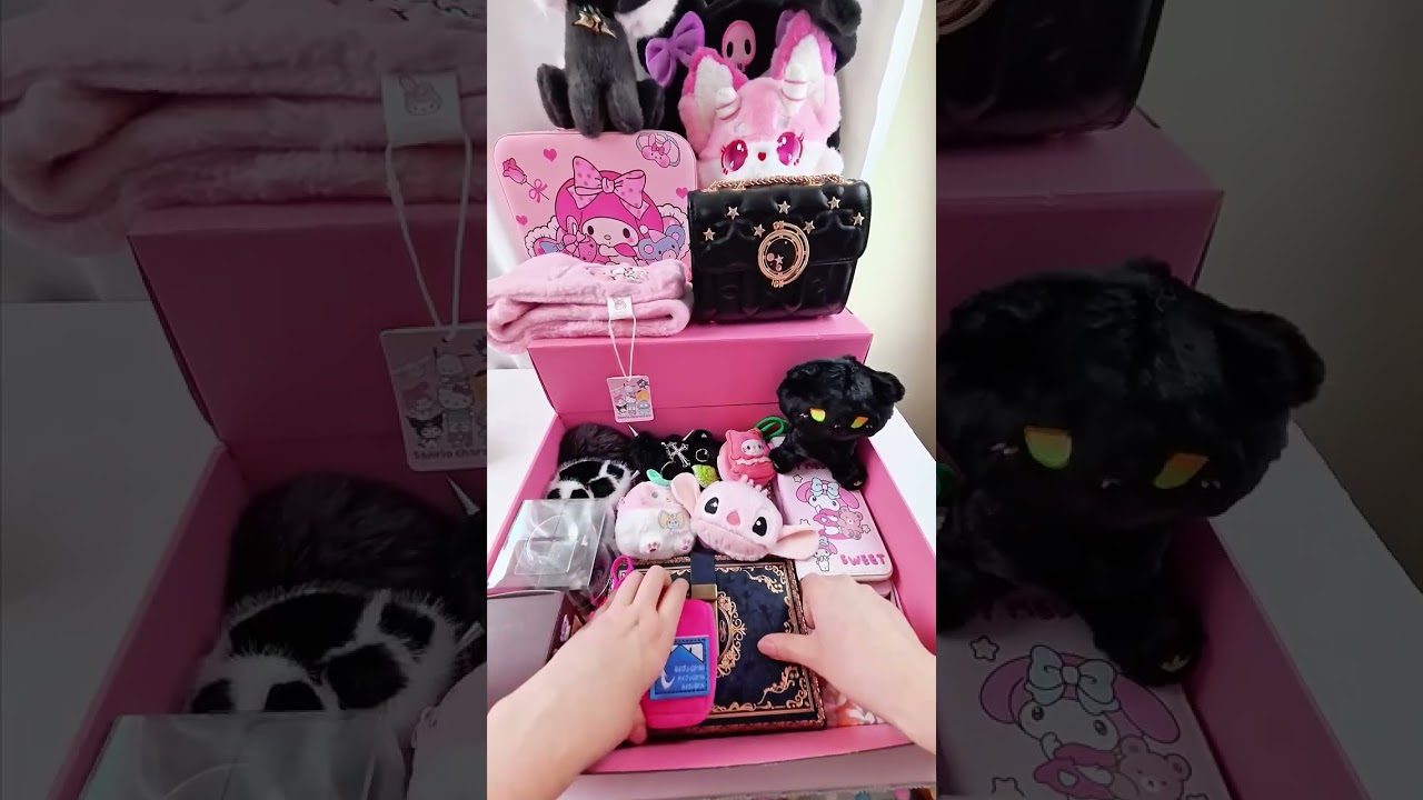 ASMR Packing 6 Scoops for Jennifer 📦 Pink vs Black Aesthetic (Pastel Goth Mega Haul!)