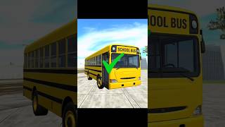 🤑Indian bike driving 3d School Bus cheat code #shorts screenshot 4
