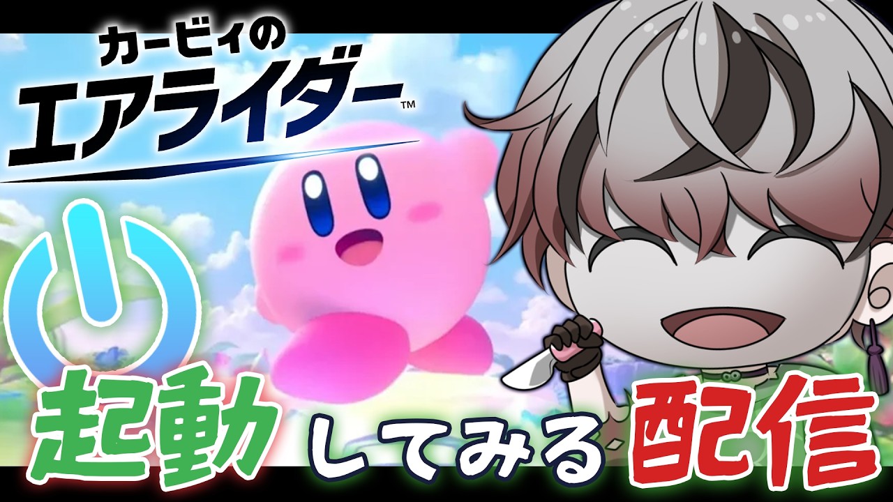 【カービィのエアライダー】ちゃんと起動できるでしょうか【完全初見】