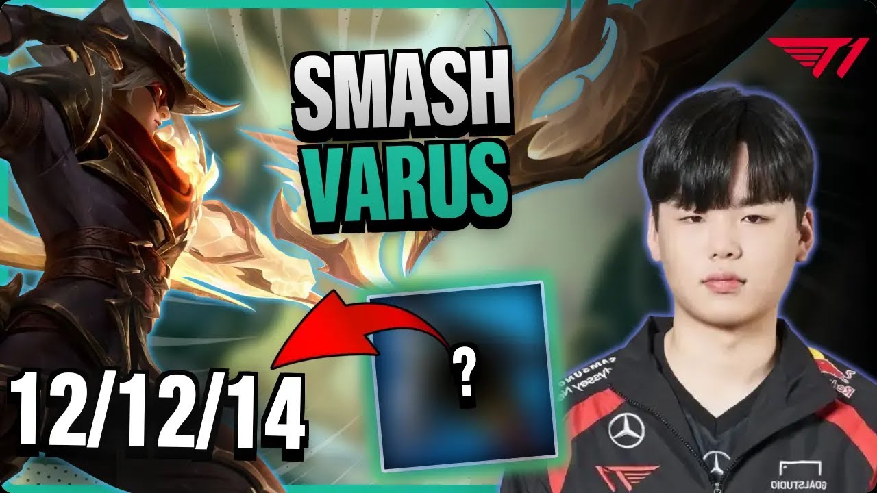 T1 Smash BOTTOM Varus vs Miss Fortune | 15.4