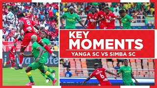 #KEYMOMENTS: YANGA SC VS SIMBA SC | LIGI KUU YA NBC 2023/24 | APRIL 20