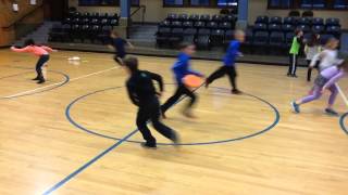 Van Meter Elem PE (Team Pin Attack Part 2- Return of the Frisbee)